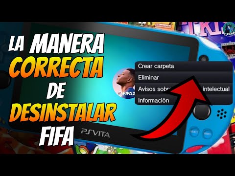 UNINSTALL FIFA in LESS than 5 MINUTES!!! | Ps Vita | ANY VERSION | 2 METHODS | 2022