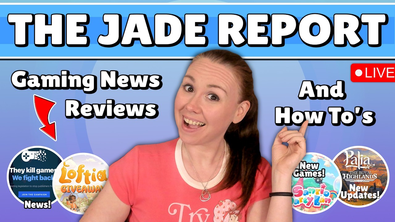 Loftia Beta Key Giveaway! | Mounts in Palia! | Gaming News & More! | The Jade Report Ep. 4!