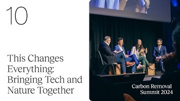 Tech & Nature | Christoph Gebald, Diego Saez Gil, Mary Yap, Andrew Freedman | Climeworks CDR Summit