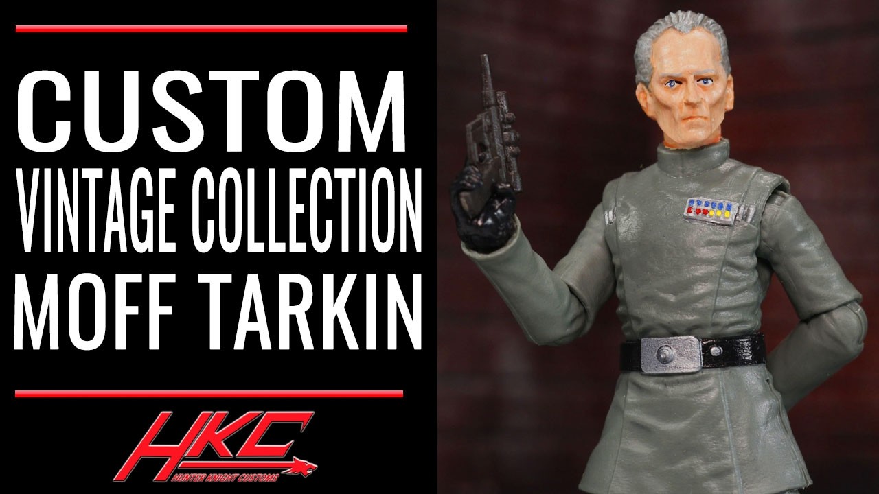 Custom GRAND MOFF TARKIN Star Wars The Vintage Collection by