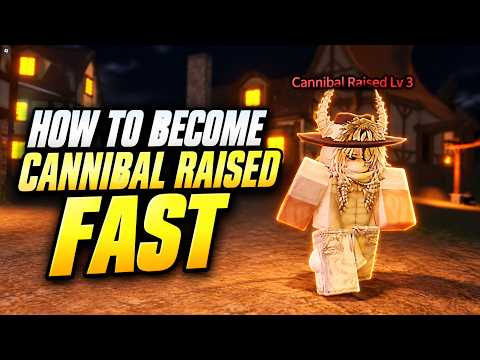 HOW TO BECOME CANNIBAL RAISED FAST in VAMPIRE LIFE Roblox