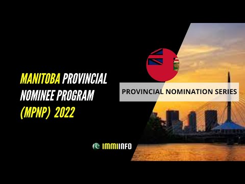 Manitoba Provincial Nominee Programme -2022