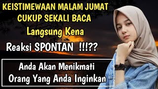 Kesempatan Emas Malam Jumatbaca 3x Sajadia Akan Rindu Dan Datang Padamuilmu Pengasihan