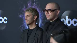 Chad King And Ian Axel Of A Great Big World Red Carpet Fashion I Amas 2019