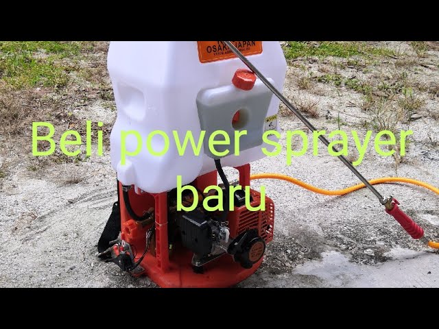 Sprayer Baru Betol Ke Hi Prese 30 Hp Youtube