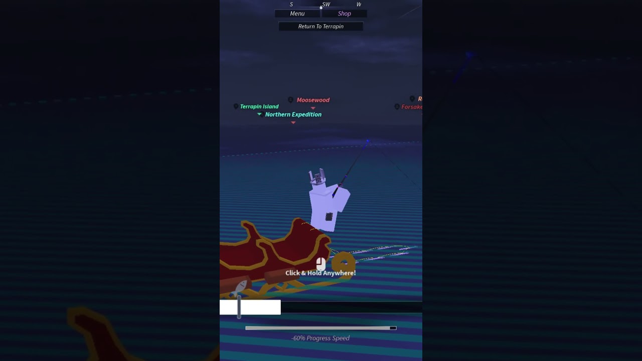 Catching My First Mythic Mythical fish in Roblox Fisch