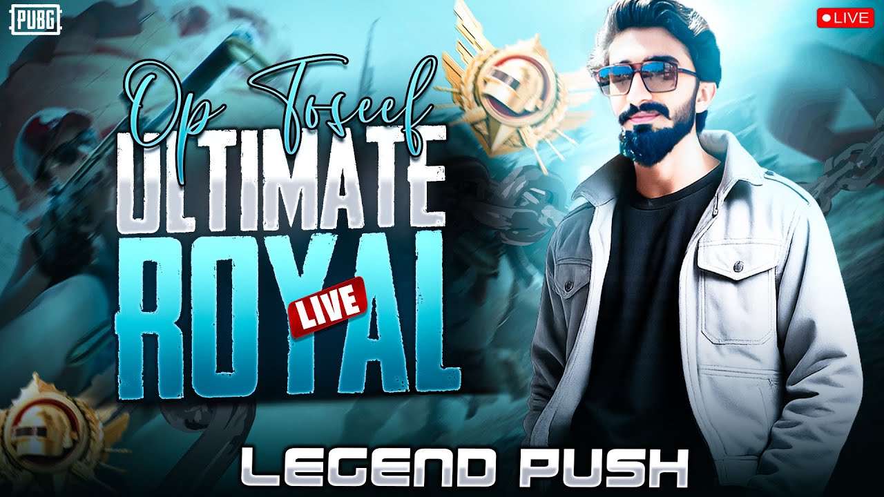 PUBG MOBILE LEGEND RANK PUSH LIVE | ULTIMATE ROYALE LEGEND PUSH ...