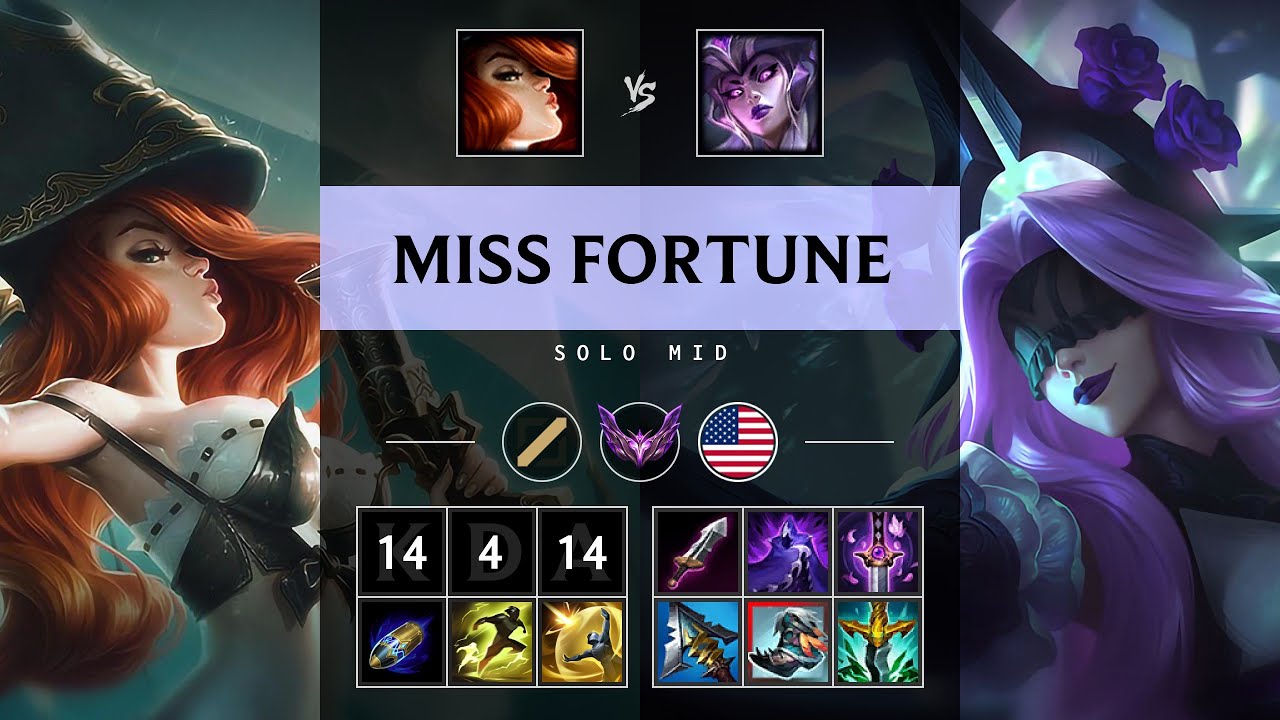 Miss Fortune Mid vs Syndra - NA Master Patch 25.16