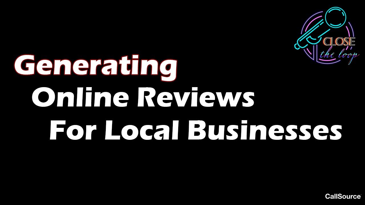 Generating Online Reviews for Local Businesses