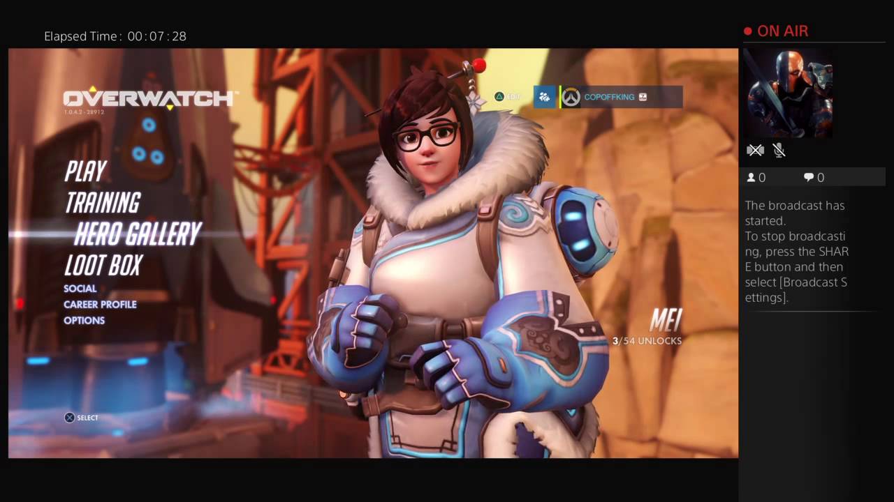 copoffking's Live overwatchPS4 Broadcast