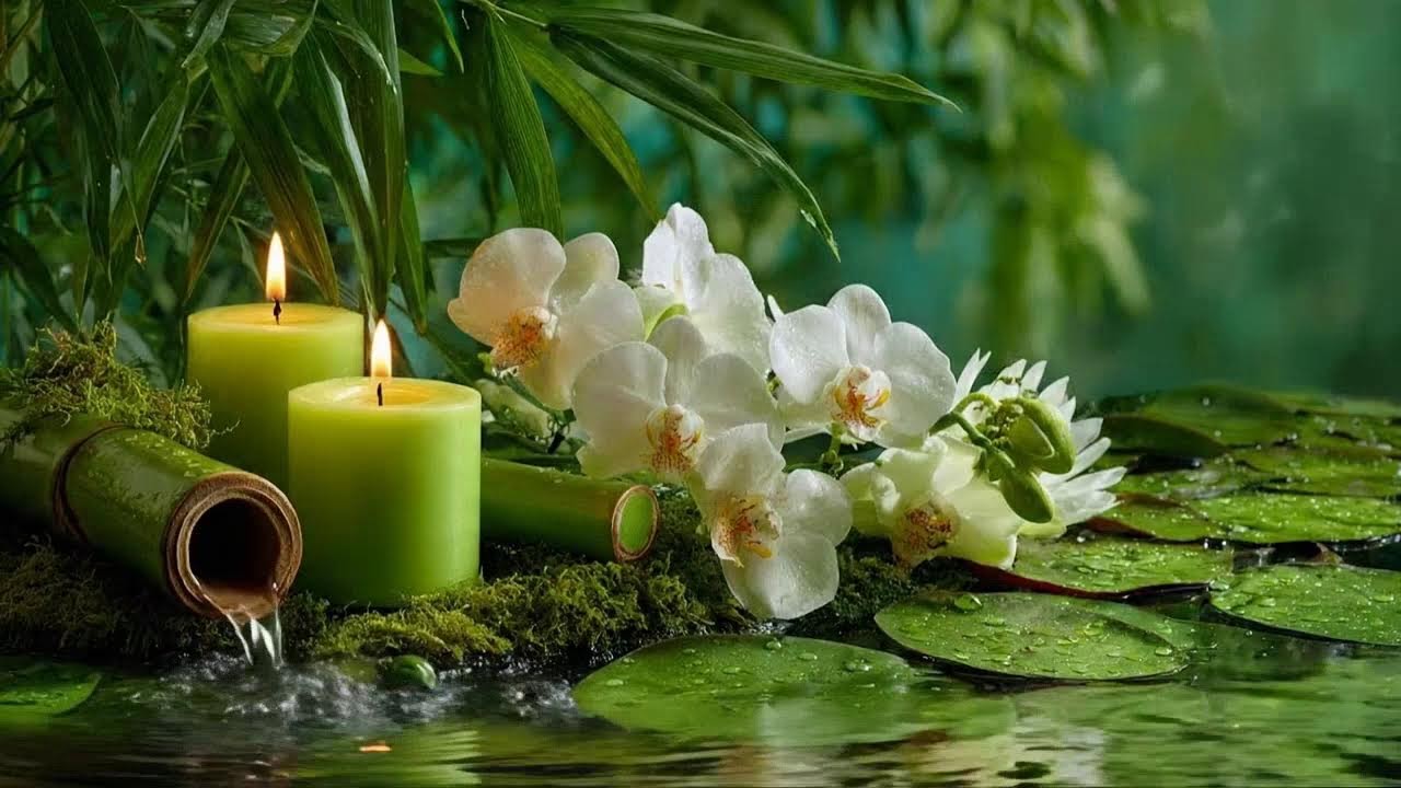 Evening Water ASMR 🌙 Gentle Flowing Water Sounds for Relaxation, Stress Relief, and Calm Evenings