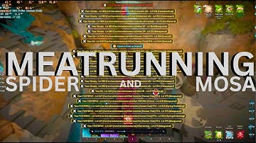 ST6 AND FRIENDS MEATRUNNING SPIDER AND MOSA CAVE 2418 OFFICIAL 1X PVP