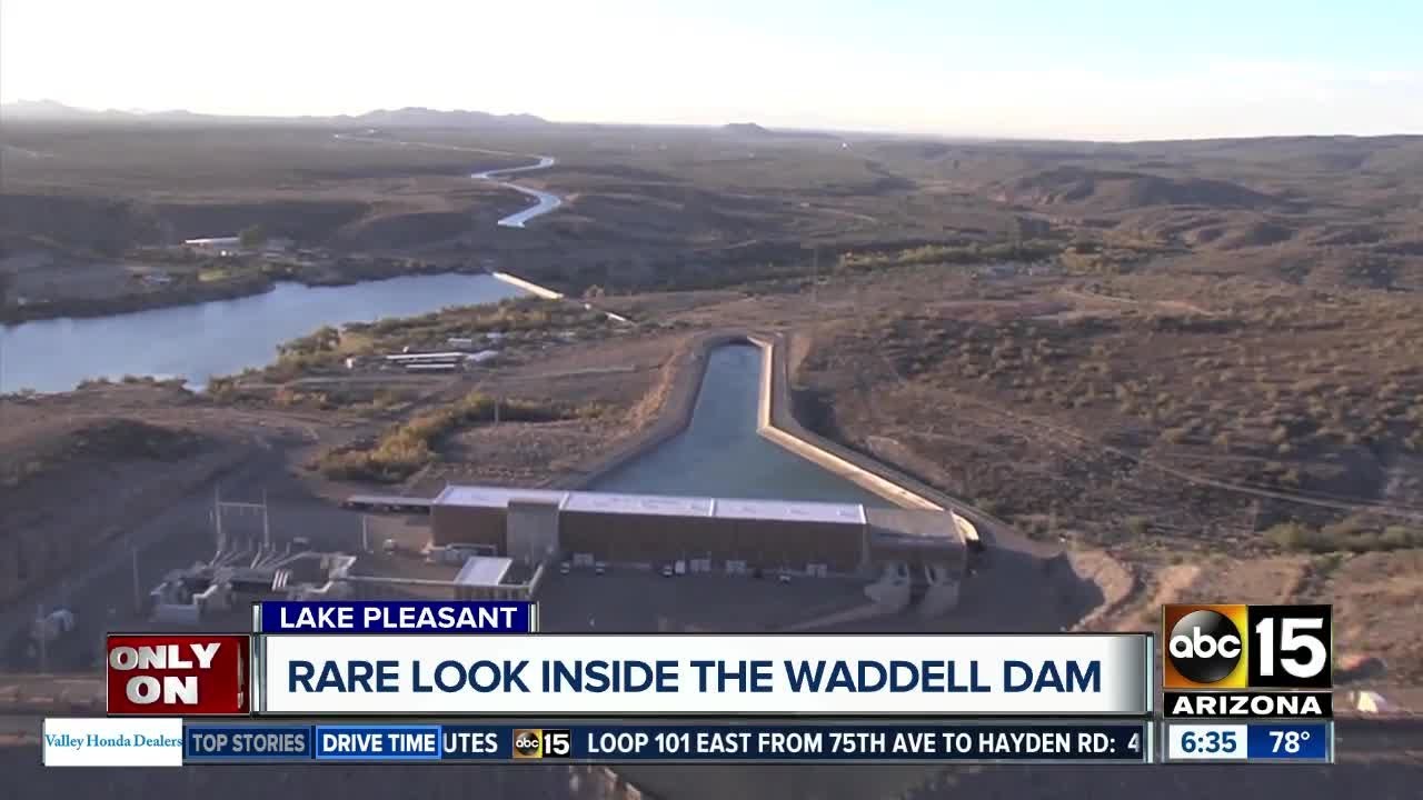 Rare look inside Lake Pleasant generating station YouTube