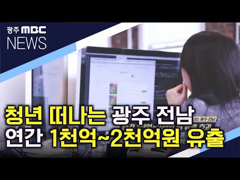 청년 유출로 1~2천억원 손실 (생활 톡! 문화 톡! 2020.7.9)