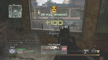 MW2 Favela Nuke - I Destroyed My Pavelow