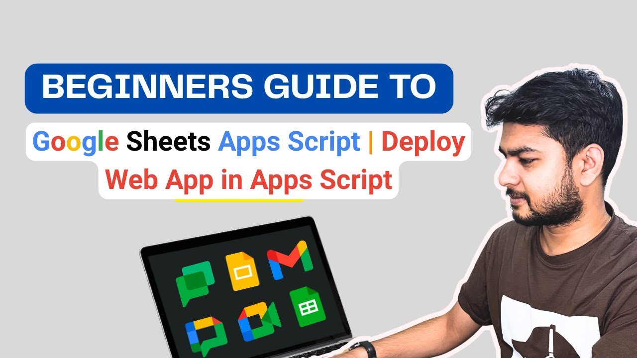 Deploy Web App in Apps Script | Collect Student Data Using HTML Form + Google Sheets | Lesson 20