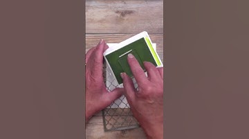 How to Add Color to Your Cards Using a Blending Brush the EASY Way! #shorts