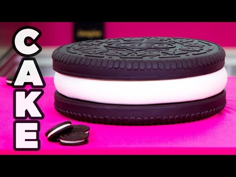 GIANT 8LB OREO! | How To Cake It Step By Step