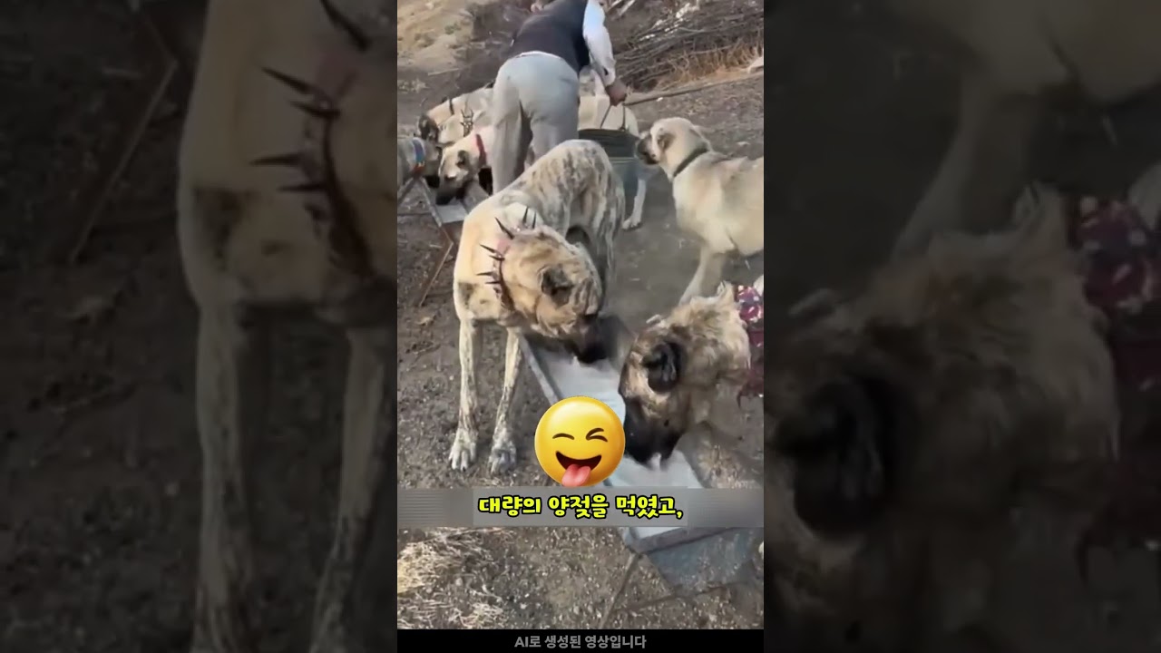 양을 시도때도 없이 먹었던 야생 늑대의 최후