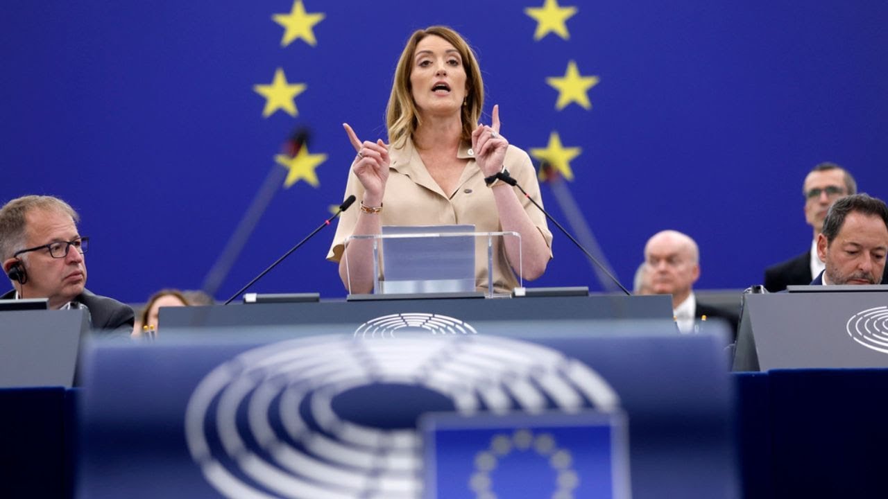 New European Parliament debates Orbán and EU support for Ukraine - YouTube