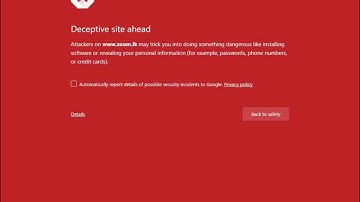 How to skip the Deceptive site ahead warning