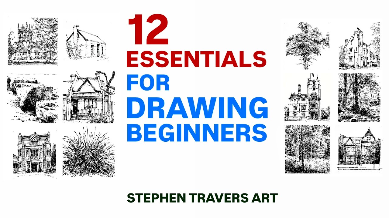 12 Ways Drawing Beginners Can Fast Track Improvement - YouTube