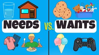 Needs and Wants Explained   Facts for kids
