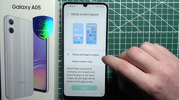 Samsung Galaxy A05: How to Turn On/Off App Drawer