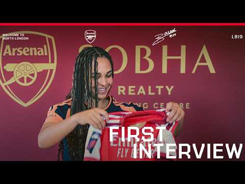 EXCLUSIVE | Lisa Baum's first Arsenal interview 🎙️