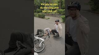 Khi gây tai nạn dù nhẹ cũng phải báo cảnh sát. #Japan #TrafficRules #JAF #shorts