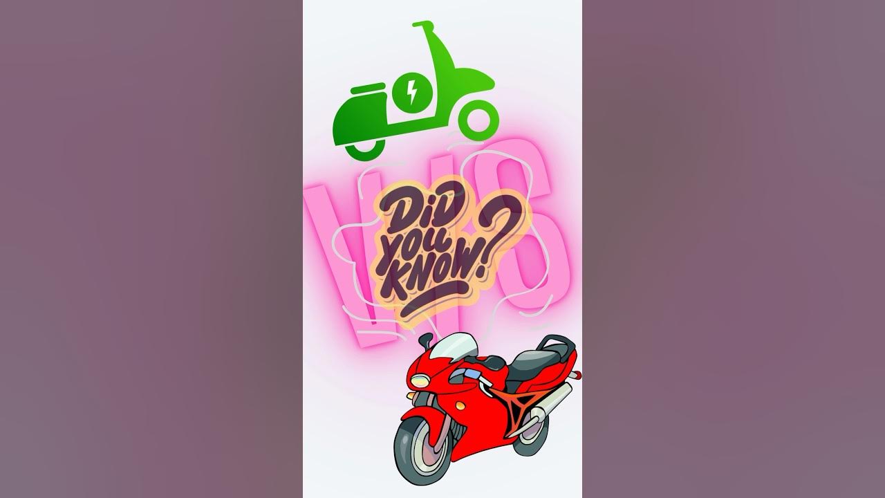 Comparison netween fuel bike amd electric bike#automobile#electricbike# ... image.
