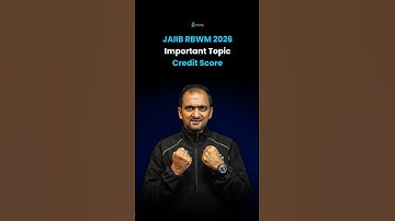 Credit Score | JAIIB RBWM Important Topics & Modules | JAIIB May 2026 Preparation