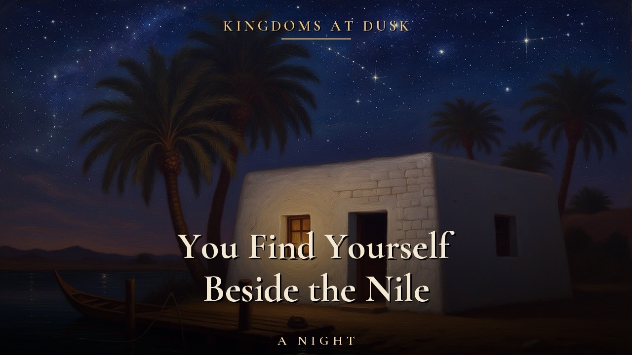You find yourself in a warmth you have never known on a night beside the Nile