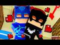 A CORUJITA REVERSA dormiu com o MENINO GATO na PRAIA no Minecraft