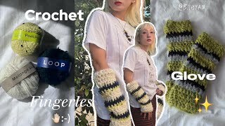 Crochet] Completed in one day🔰 Chunky arm warmers☃️♨️/Crochet
