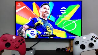 COMO JUGAR EFOOTBALL 2025 CON 2 CONTROLES EN XBOX SERIES S screenshot 5