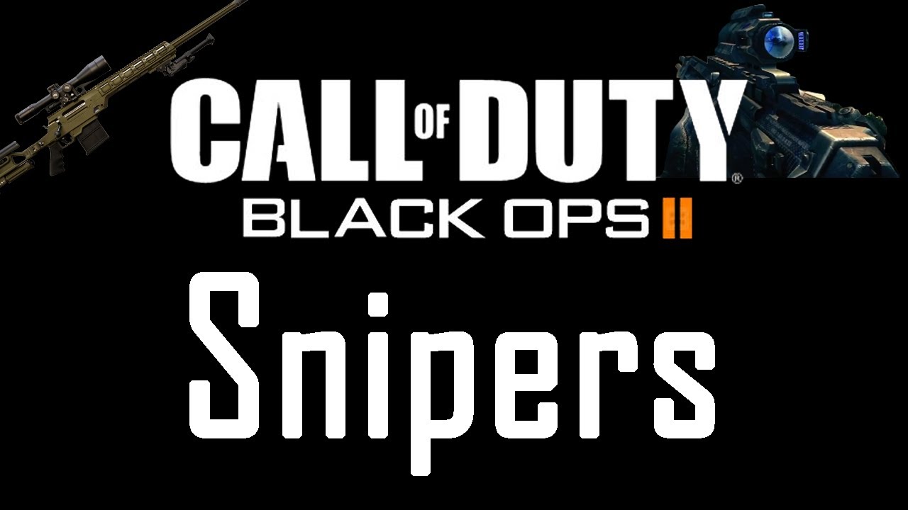 Black Ops 2 Tips & Tricks - OFFICIAL MULTIPLAYER GUNS - Sniper Rifles