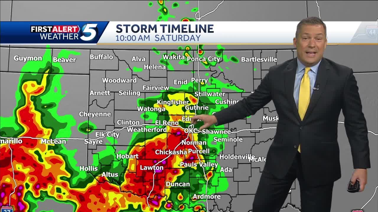 April 25,2025: Heavy rain moves in tonight - YouTube