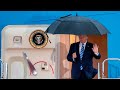 The 'ups and downs' of American presidential umbrella etiquette