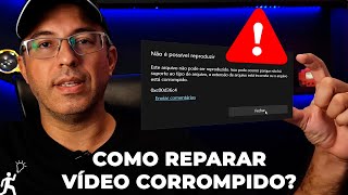 COMO RECUPERAR VÍDEO CORROMPIDO GRÁTIS E SEM PEGADINHAS screenshot 2