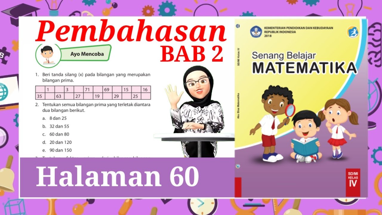Jawaban Matematika Kelas 4 Halaman 60 | Menentukan KPK dan FPB hal 60 ...