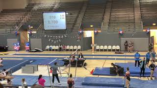 L9 State Championship Bar Routine