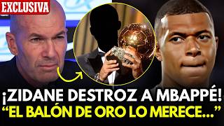 BOMBAZO: ZIDANE CONFIESA QUIEN MERECE EL BALÓN DE ORO 2026... Y NO ES MBAPPÉ!