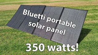 350 watt Bluetti solar panel and extension leads Dave Stanton by David Stanton 1,401 views 2 months ago 6 minutes, 11 seconds