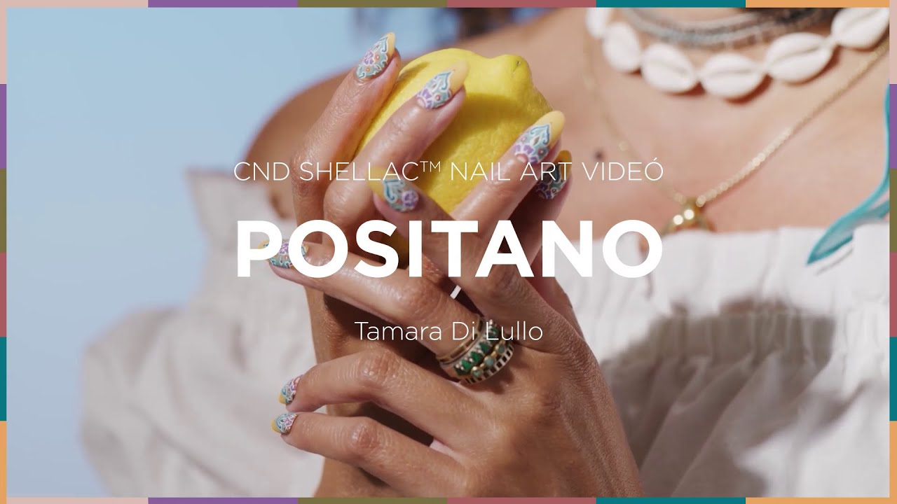 CND Mediterranean Dream 2022 nyári kollekció POSITANO körömdíszítés | X Beauty Group