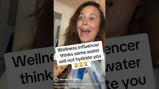 Wellness Influencer Lauren Kissee thinks some water won’t hydrate you!