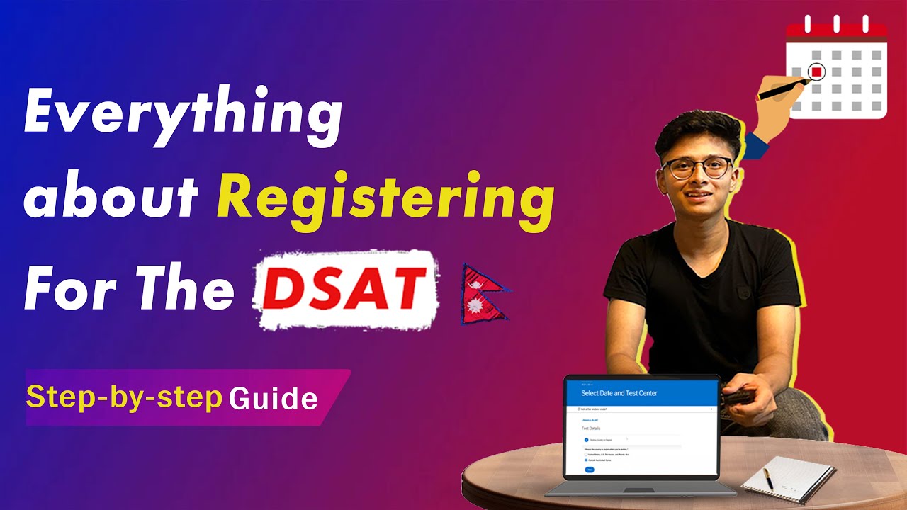 How to Register for the Digital SAT? SAT Registration Tutorial Book SAT exam in Nepal