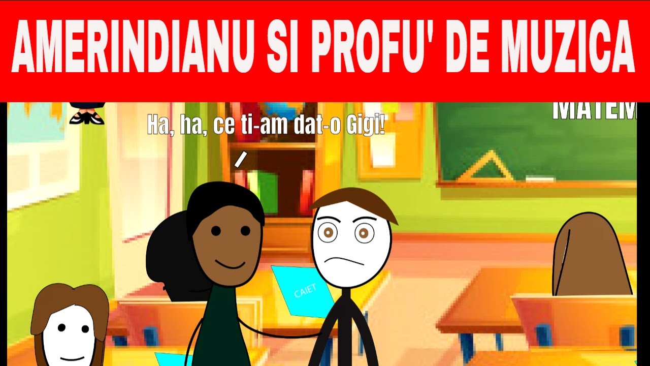 Amerindianu si Profu' de Muzica - Tipuri de Colegi (Sad Story)