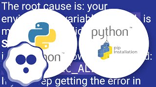 pip install - locale.Error: unsupported locale setting