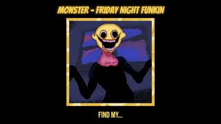 Video thumbnail of "Friday Night Funkin' - Monster Song | LYRICS"